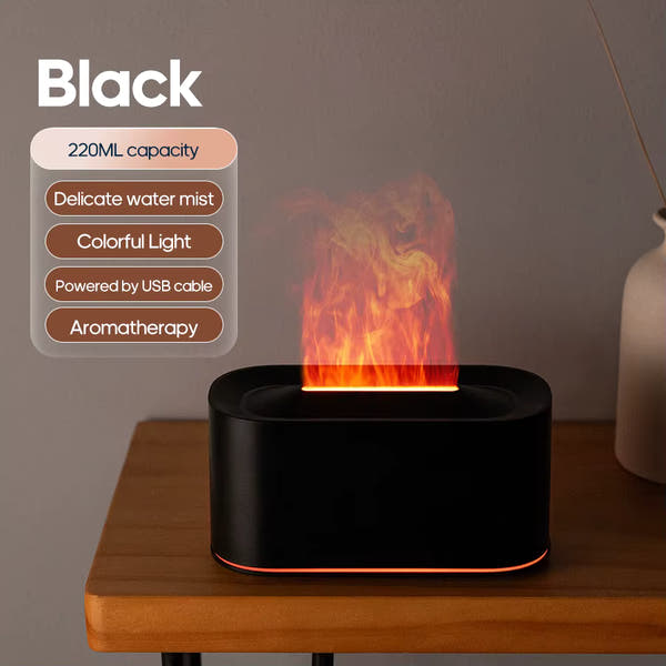 Flame-Effect Aroma Diffuser & Humidifier